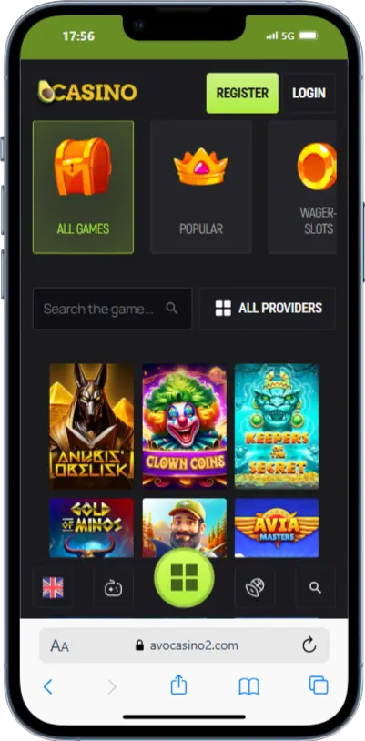Avo Casino Games screenshot
