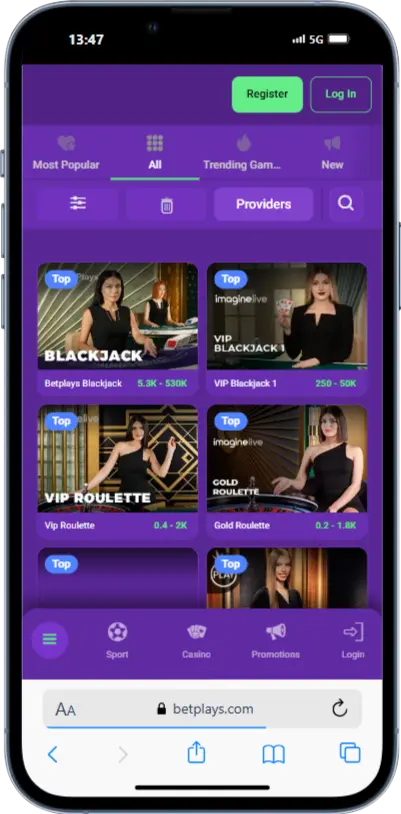 Live Games BetPlays Live Games BetPlays