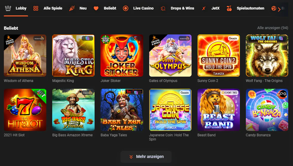 GGBet casino Spielautomaten GGBet casino